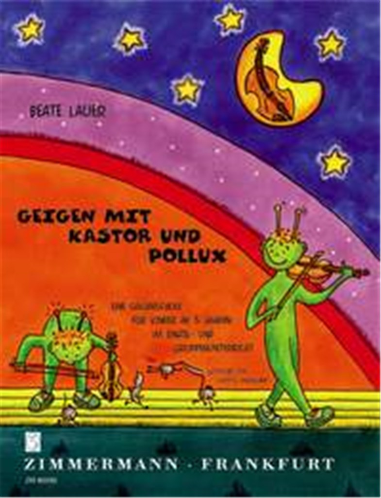 Geigen mit Kastor und Pollux